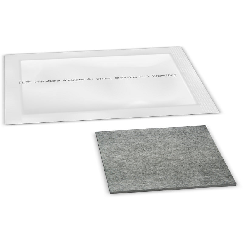 АЛПЕ ПРИМАДЕРМ з альгінатом кальцію та іонами срібла,пов’язка (10cм*10см)